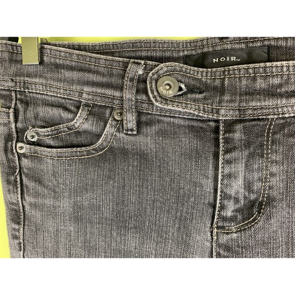 NIOR Jeans Women’s Size 2 Gray Denim Dark Wash Cotton Pockets Stretch - Picture 1 of 11
